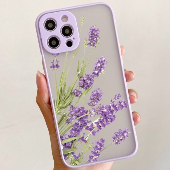 Case Iphone Pro Max Lavender Flower 6.3 inch - Picture 1 of 6